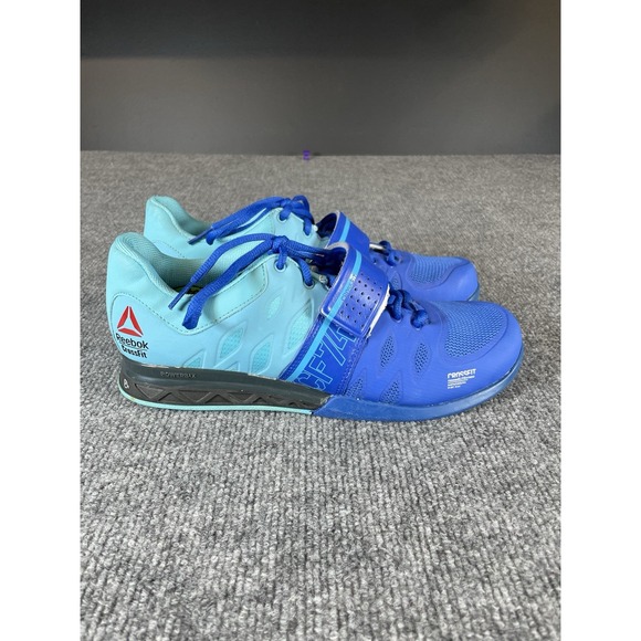 Reebok Women's Crossfit CF-74 M45051 Lifter 2.0 Blue Shoes, Size 9 - Picture 1 of 8
